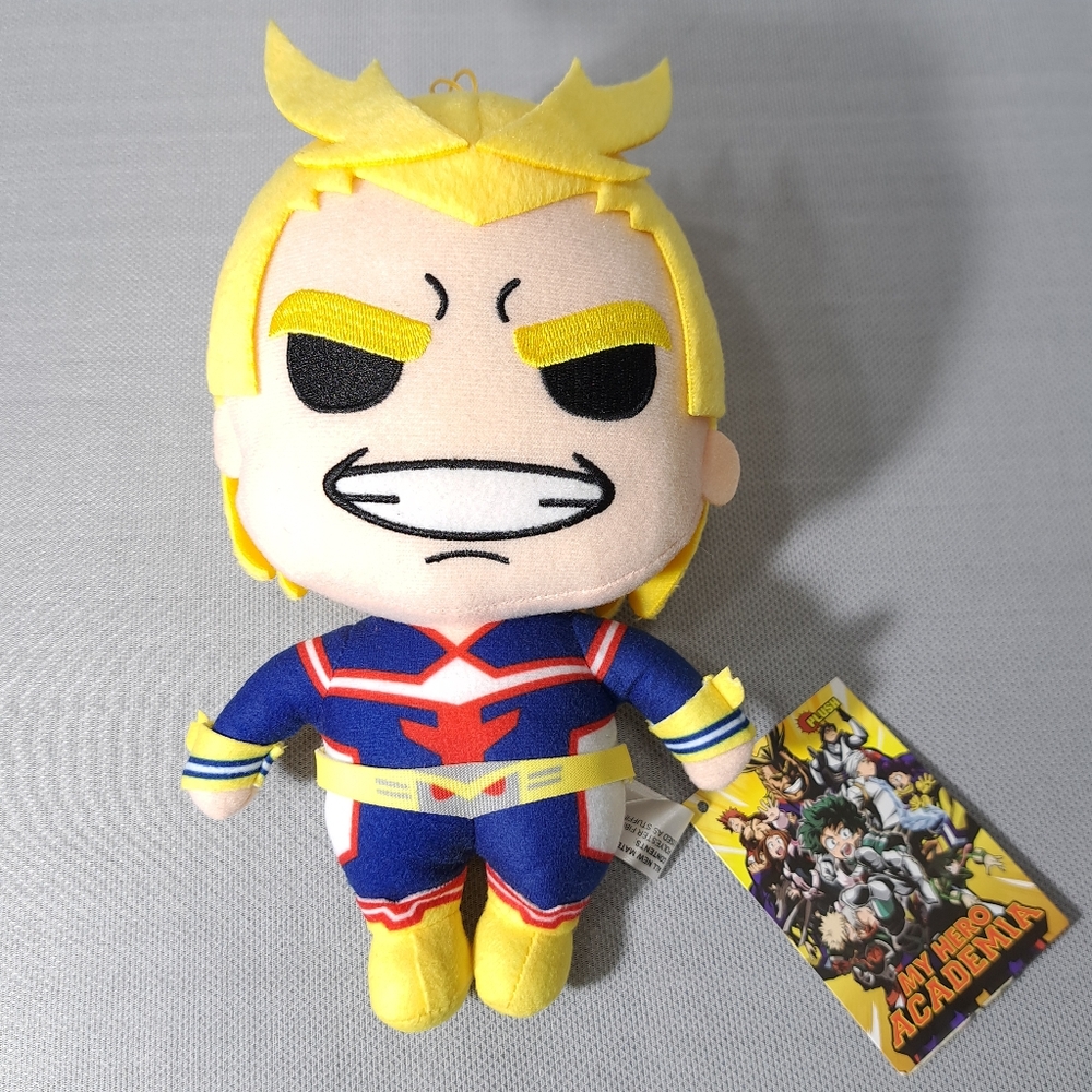 My Hero Academia 8 Inch Stuffed‎ Plush ALL MIGHT Hero Costume